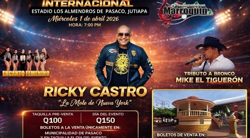 🎶¡La Mole del Merengue llega a Pasaco!🎶