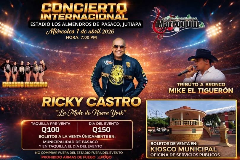 🎶¡La Mole del Merengue llega a Pasaco!🎶